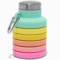 Gourde avec dégradé arc-en-ciel rétractable