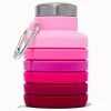 Gourde avec dégradé rose rétractable