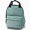 Green Corduroy Backpack