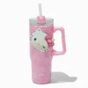 Hello Kitty® Claire's Exclusive Pink Stainless Steel Handled Tumbler