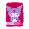 Journal à cadenas en fausse fourrure My Melody™ et Kuromi™ Sanrio®