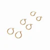 18kt Gold Plated 10mm, 12mm, & 14mm Hoop Earrings - 3 Pack