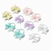 Élastiques à nœud pastel satinés Claire's Club - Lot de 10