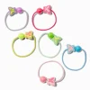 Élastiques fluo papillon iridescents Claire's Club - Lot de 6
