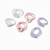 Élastiques icônes pastel shaky Claire's Club - Lot de 6