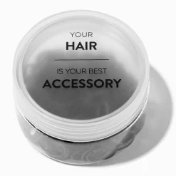 Élastiques noirs « No More Snag » - Lot de 150