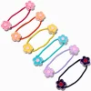 Élastiques perlés fleurs couleurs vives Claire's Club - Lot de 6