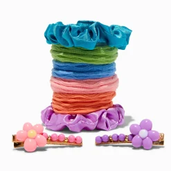 Élastiques tons de bijoux Claire's Club - Lot de 8