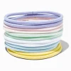 Élastiques XL pour cheveux épais pastel - Lot de 12