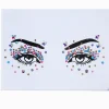 Liners de strass papillon iridescent et pastel