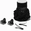 Lot d’accessoires pour cheveux divers noirs - Lot de 15
