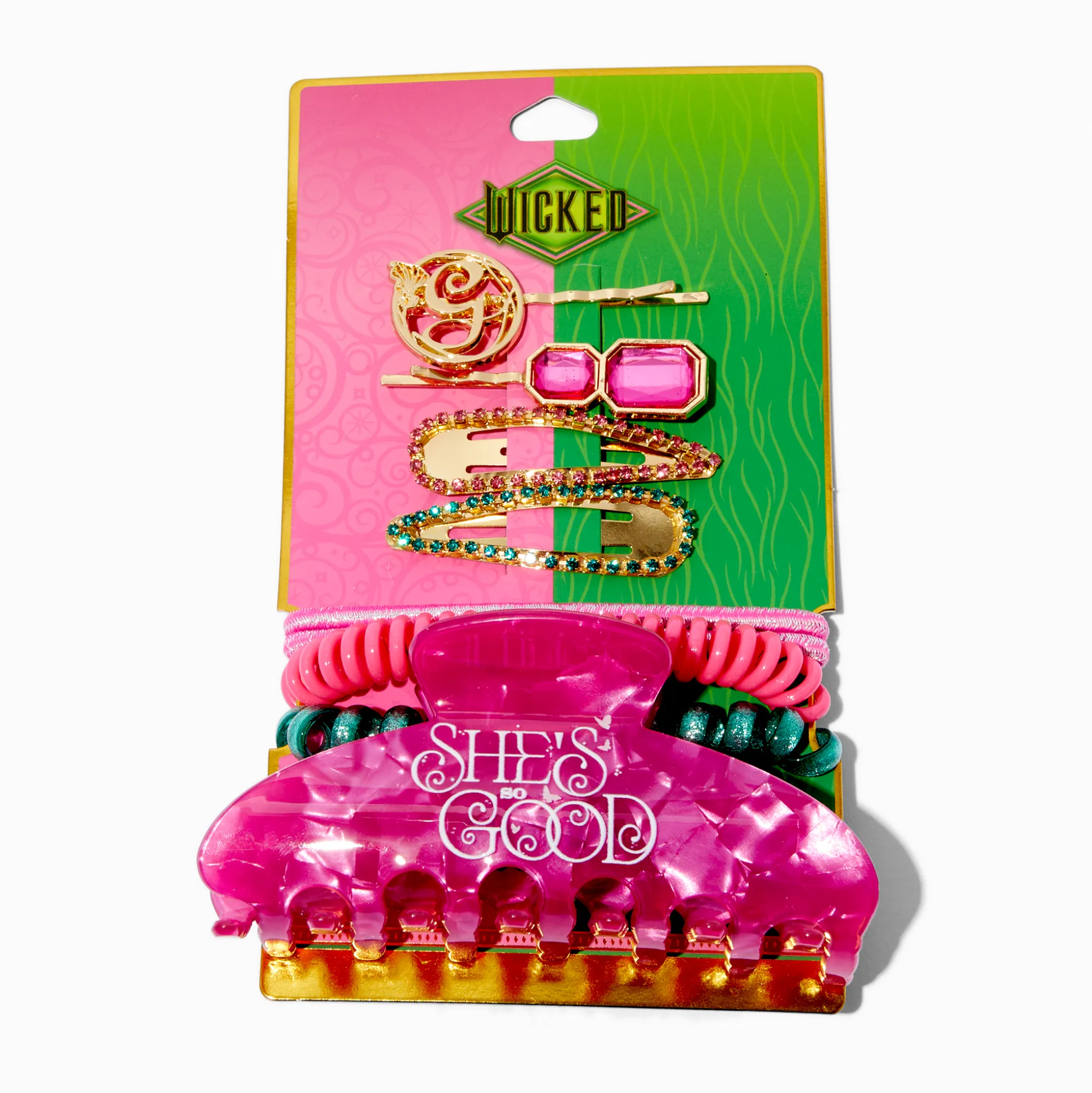 Lot d’accessoires pour cheveux en exclusivité chez Claire’s Wicked™ - Lot de 9