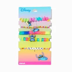 Lot de bracelets d'été en exclusivité chez Claire’s Disney Stitch - Lot de 5