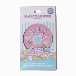 Lot de faux ongles autocollants stiletto Boutique de snacks en exclusivité chez Claire’s Hello Kitty® And Friends - Lot de 20
