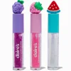 Lot de gloss avec breloques fruits - Lot de 3