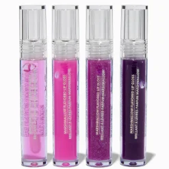 Lot de gloss couleur prune - Lot de 4