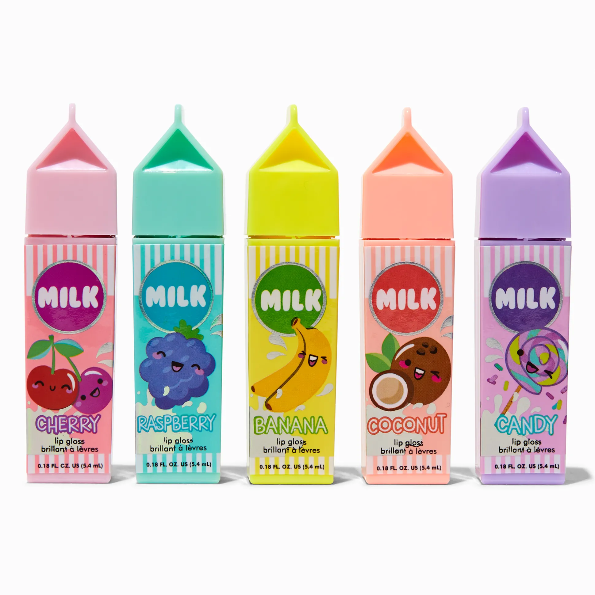 Lot de gloss lait - Lot de 5