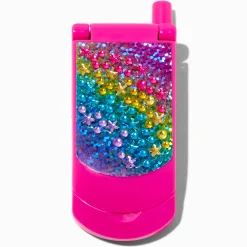 Lot de gloss look portable à clapet bling-bling étoile arc-en-ciel Claire's Club