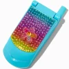 Lot de gloss portable à clapet bling-bling papillon bleu Claire's Club