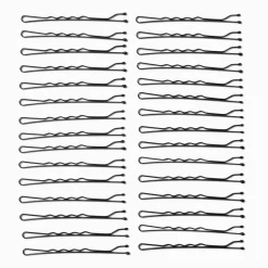 Lot de 30 grandes épingle à cheveux noires