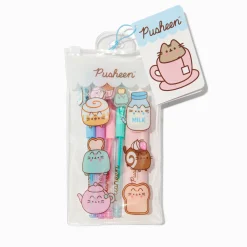 Lot de stylos « Tea Party » Pusheen® - Lot de 5