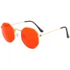 Lunettes de soleil octogonales - Rouge