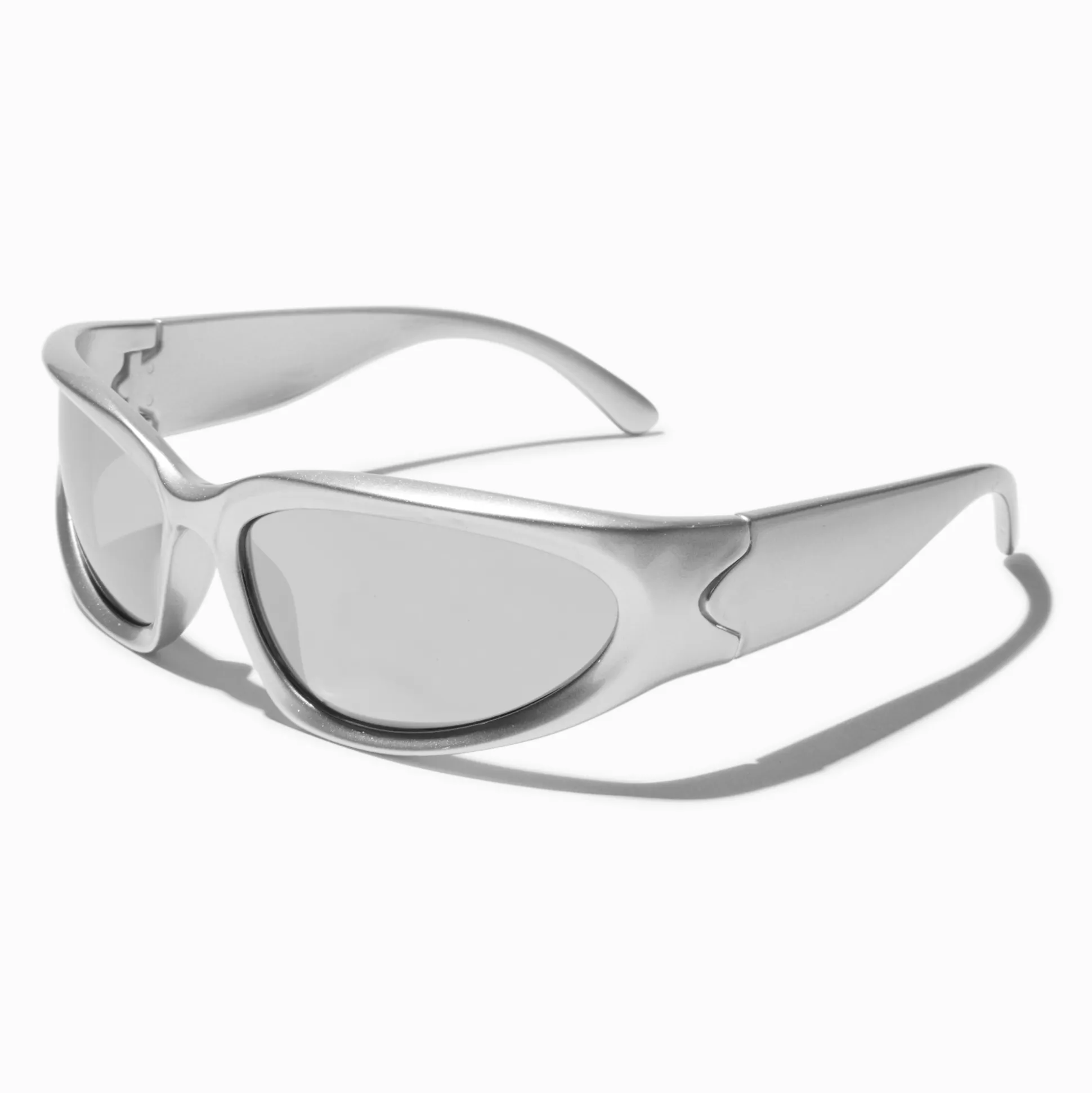 Lunettes de soleil Racer couleur argentée
