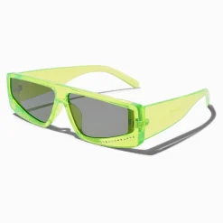Lunettes de soleil racer vert fluo