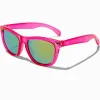 Lunettes de soleil rétro à paillettes rose vif Claire's Club