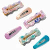 Marble Wavy Hair Clips - 6 Pack