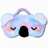 Masque de sommeil en peluche koala tie-dye