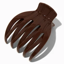 Medium Finger Hair Claw - Brown