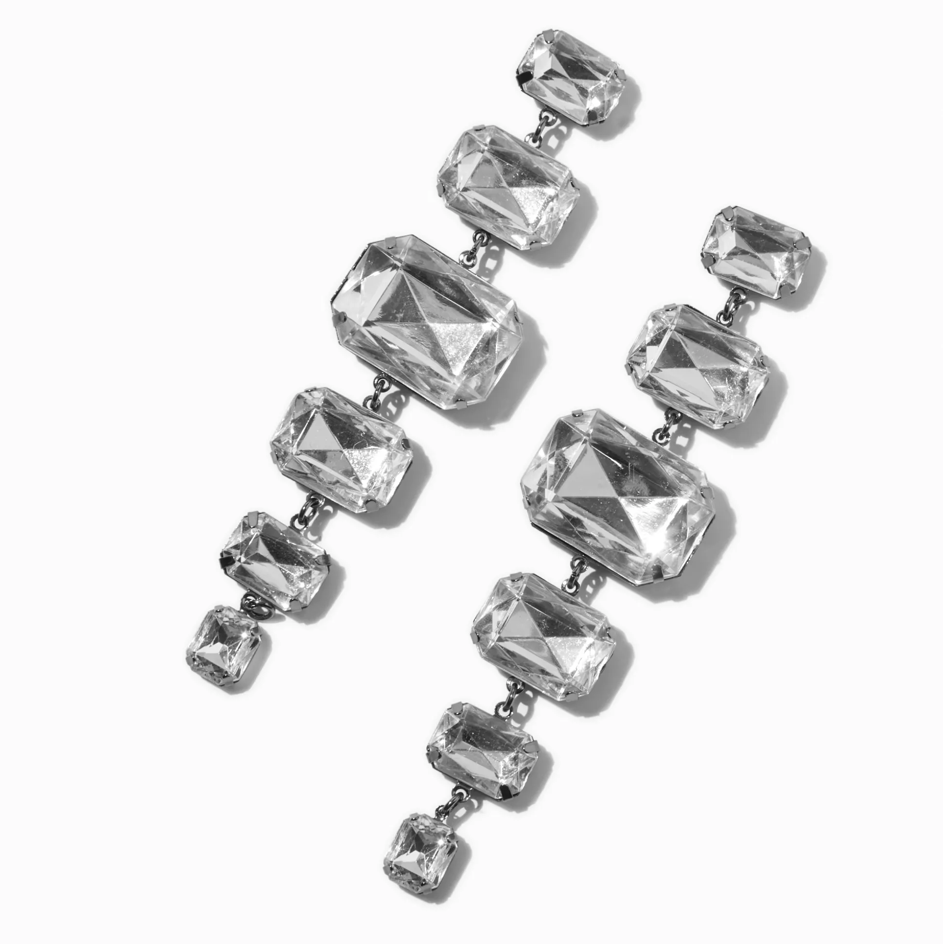 Méga pendantes linéaires avec strass