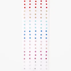 Mini bijoux de peau arc-en-ciel - Lot de 100