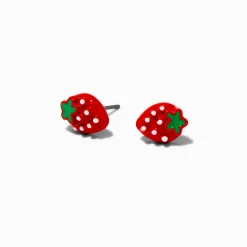 Mini clous d'oreilles fraise