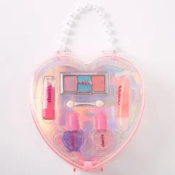 Palette compacte de maquillage sac à main cœur Claire's Club