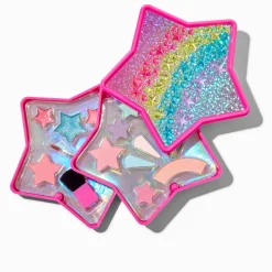 Palette compacte de maquillage étoile arc-en-ciel Claire's Club
