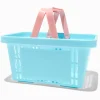 Panier de shopping bleu