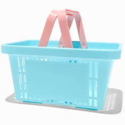 Panier de shopping bleu