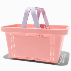 Panier de shopping rose