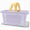 Panier de shopping violet