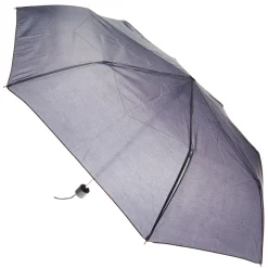 Parapluie compact noir uni
