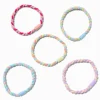 Pastel Braided Hair Ties - 5 Pack