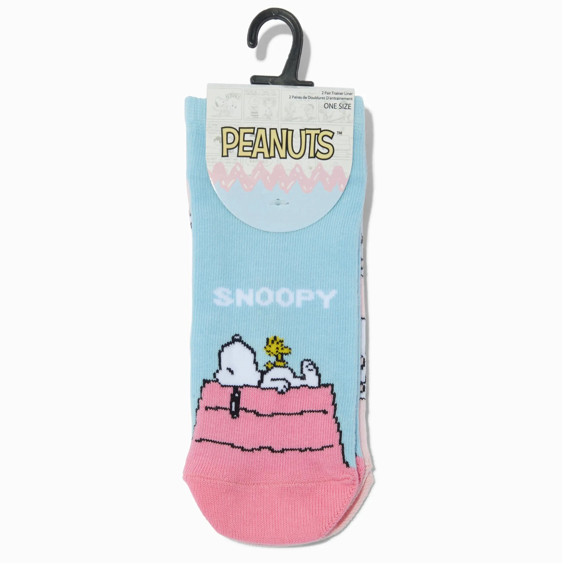 Peanuts™ Snoopy No-Show Socks - 2 Pack