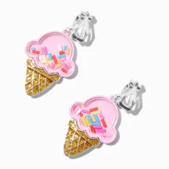 Pendantes à clip cornet de glace shaker