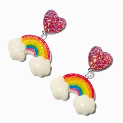 Pendantes arc-en-ciel bombé