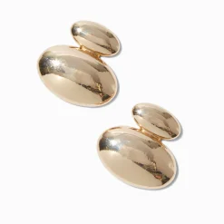 Pendantes bulles effet fondu couleur dorée