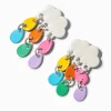 Pendantes 1,5 cm nuage arc-en-ciel