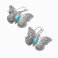 Pendantes papillon cowgirl