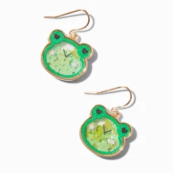 Pendantes shaker grenouille verte